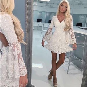 Sherri Hill Beaded Mini Dress